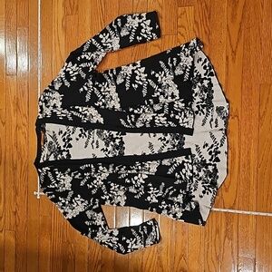 Open front sweater cardigan